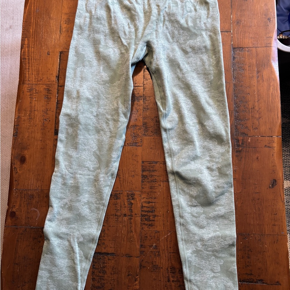 Gymshark Green Camouflage Leggings